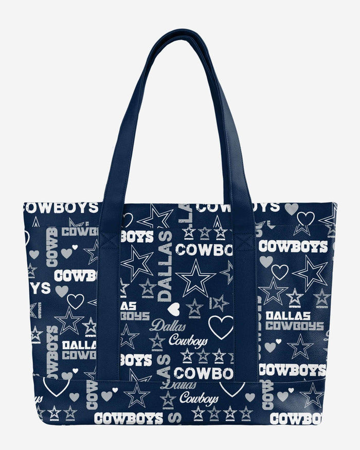 Dallas Cowboys Logo Love Tote Bag FOCO - FOCO.com