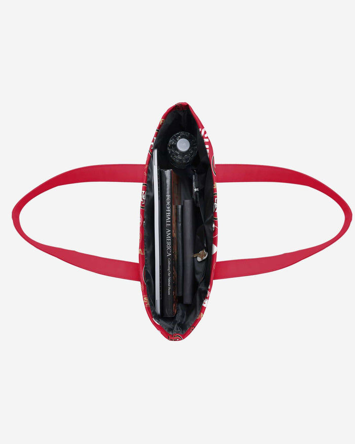 San Francisco 49ers Logo Love Tote Bag FOCO - FOCO.com