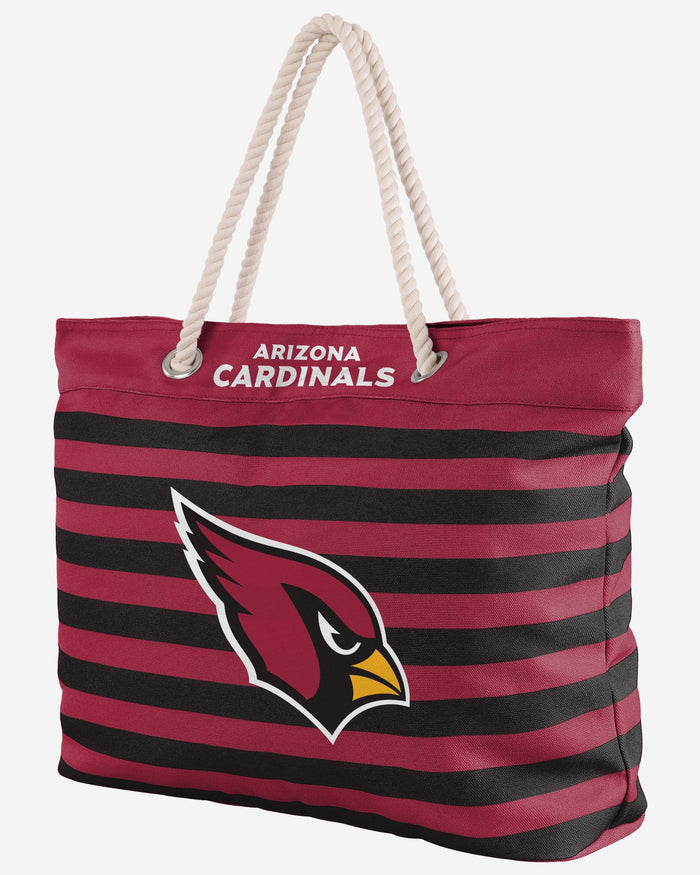 Arizona Cardinals Nautical Stripe Tote Bag FOCO - FOCO.com
