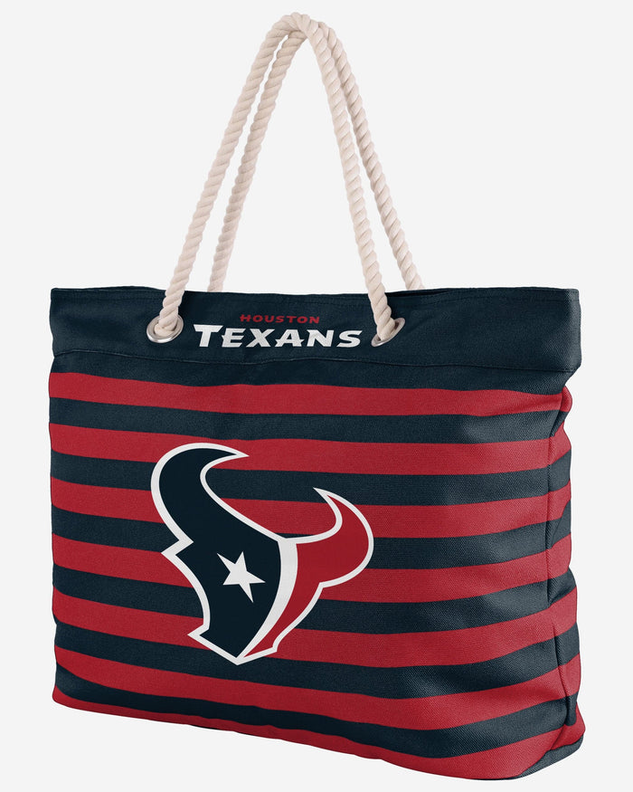 Houston Texans Nautical Stripe Tote Bag FOCO - FOCO.com