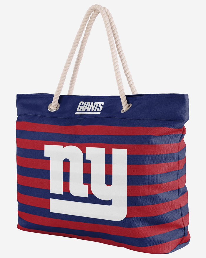 New York Giants Nautical Stripe Tote Bag FOCO - FOCO.com