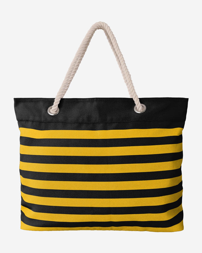 Pittsburgh Steelers Nautical Stripe Tote Bag FOCO - FOCO.com
