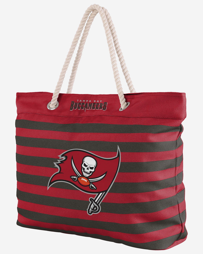 Tampa Bay Buccaneers Nautical Stripe Tote Bag FOCO - FOCO.com