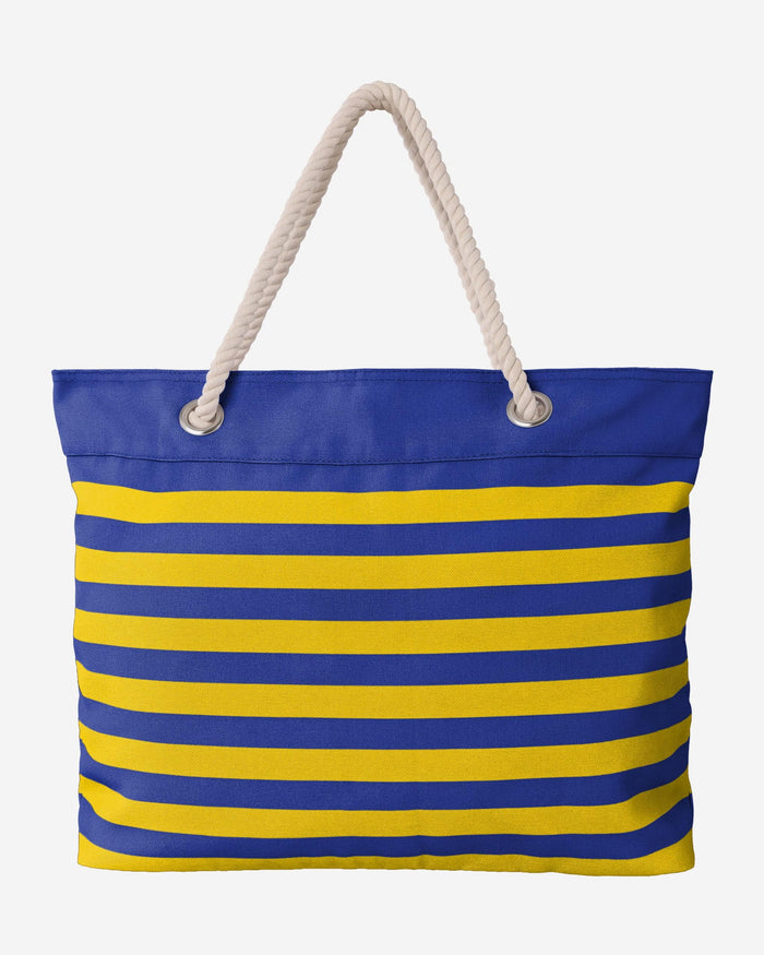 Los Angeles Rams Nautical Stripe Tote Bag FOCO - FOCO.com