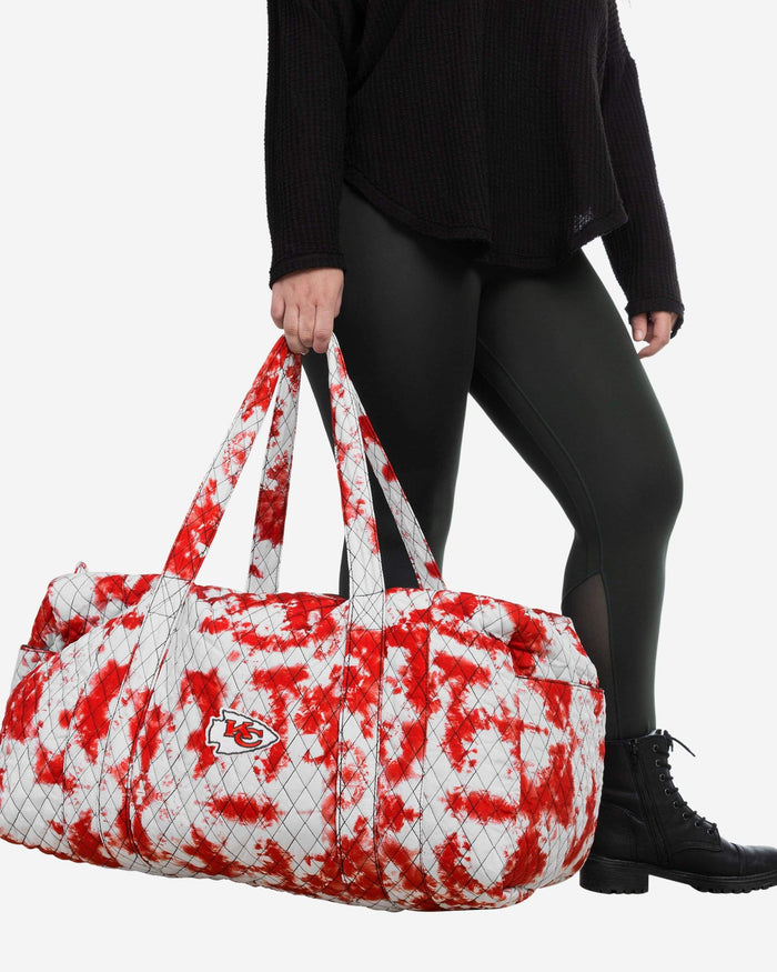 Kansas City Chiefs Tie-Dye Takeaway Duffle Bag FOCO - FOCO.com