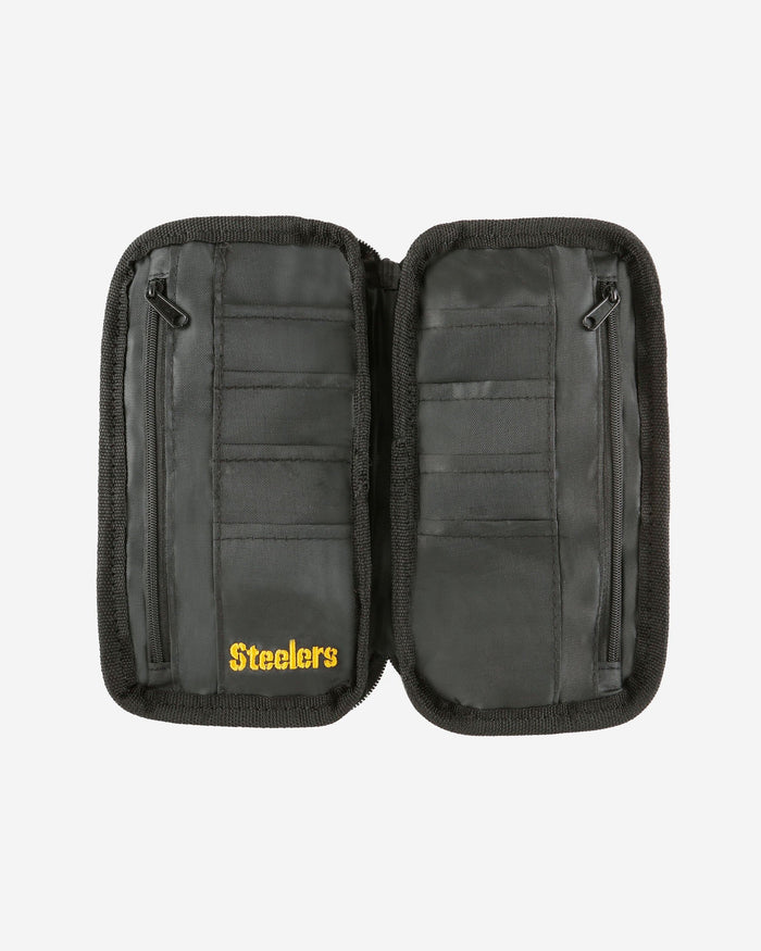 Pittsburgh Steelers Tie-Dye Takeaway ID Case FOCO - FOCO.com