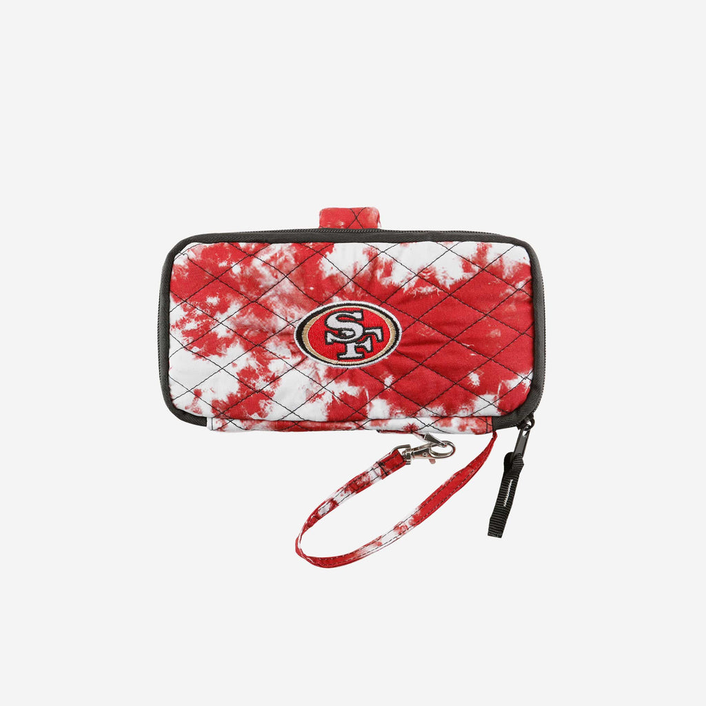 San Francisco 49ers Tie-Dye Takeaway ID Case FOCO - FOCO.com