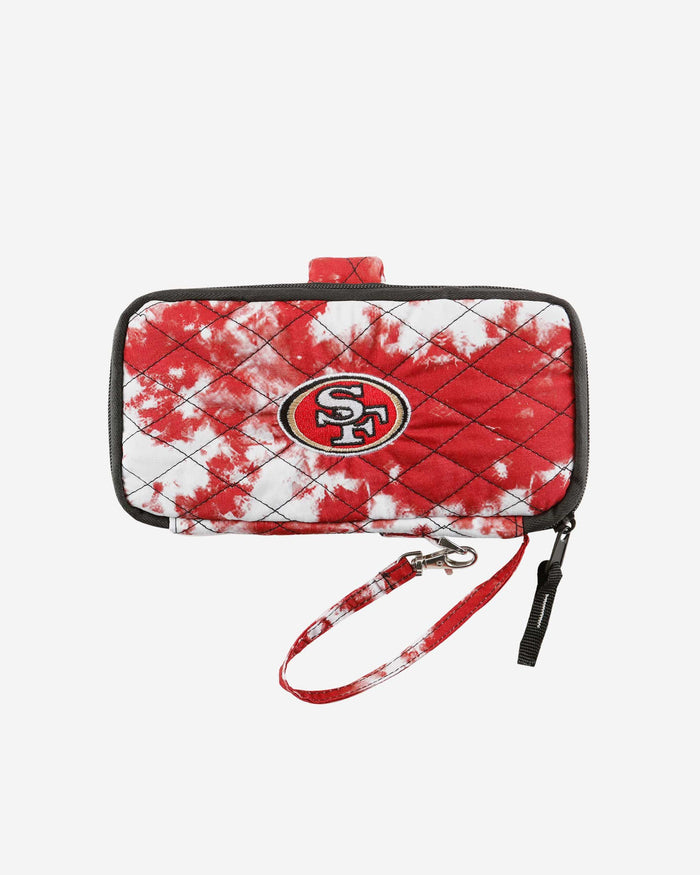 San Francisco 49ers Tie-Dye Takeaway ID Case FOCO - FOCO.com