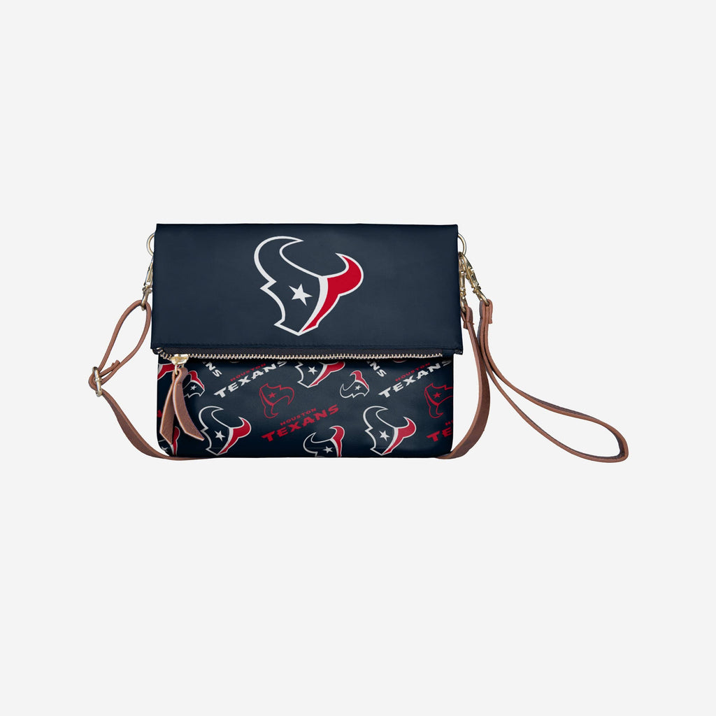 Houston Texans Printed Collection Foldover Tote Bag FOCO - FOCO.com