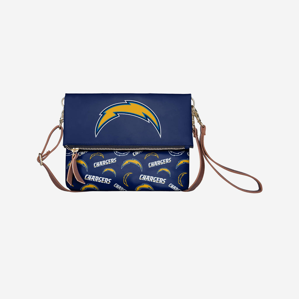 Los Angeles Chargers Printed Collection Foldover Tote Bag FOCO - FOCO.com