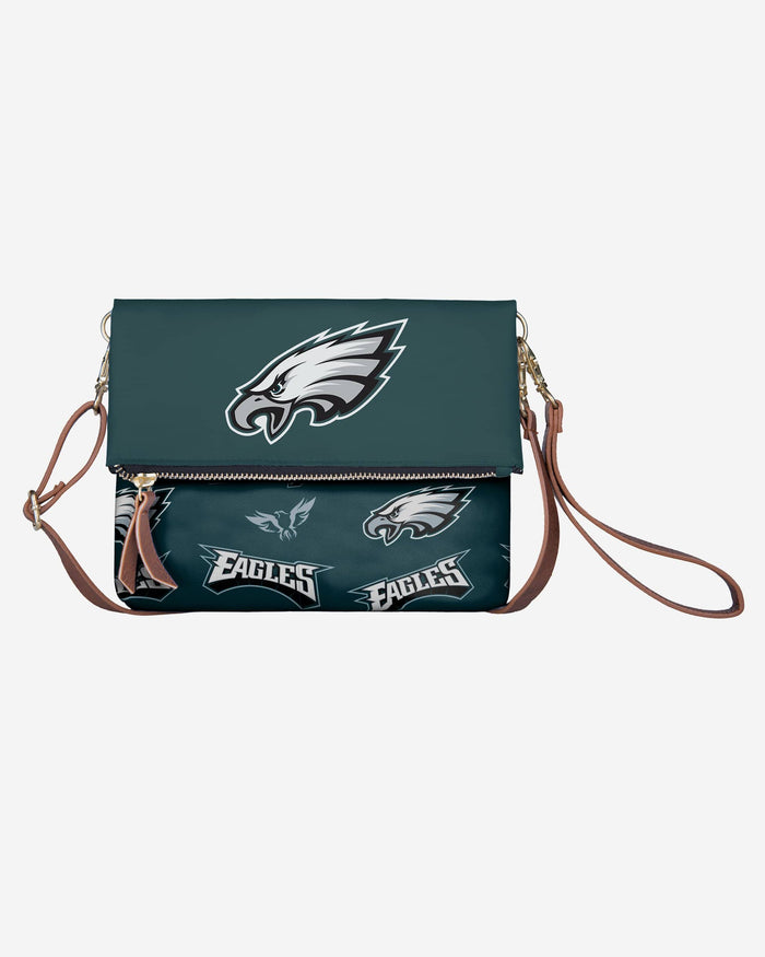 Philadelphia Eagles Printed Collection Foldover Tote Bag FOCO - FOCO.com