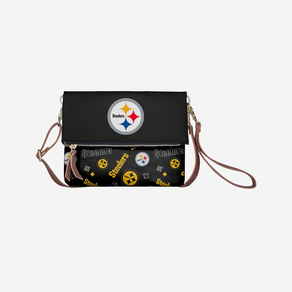 Pittsburgh Steelers Printed Collection Foldover Tote Bag FOCO - FOCO.com