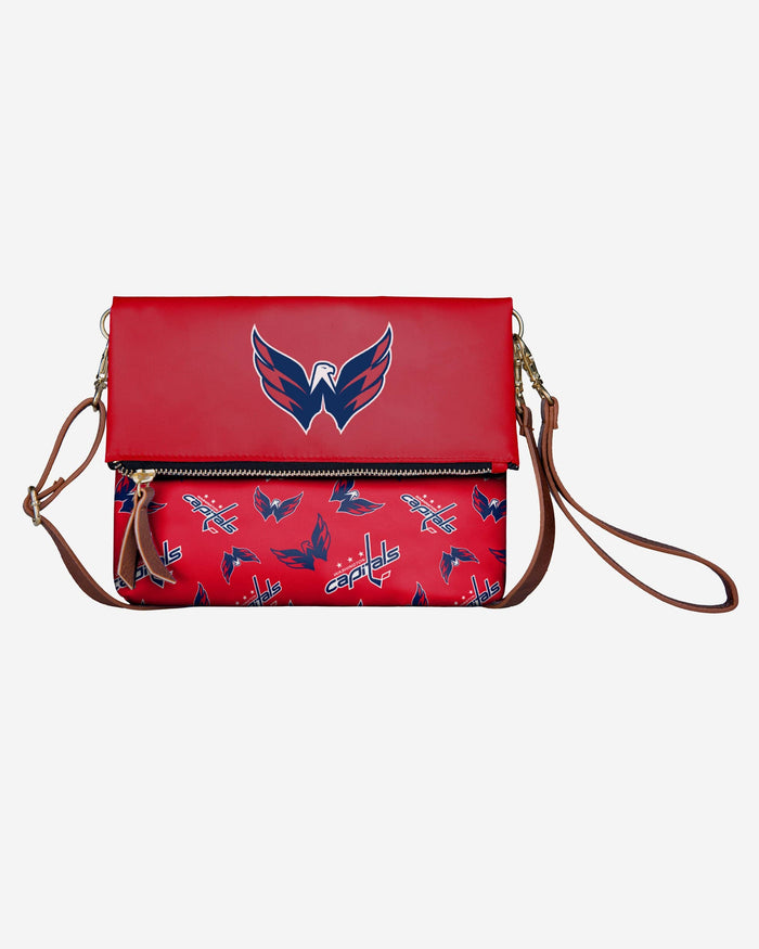 Washington Capitals Printed Collection Foldover Tote Bag FOCO - FOCO.com