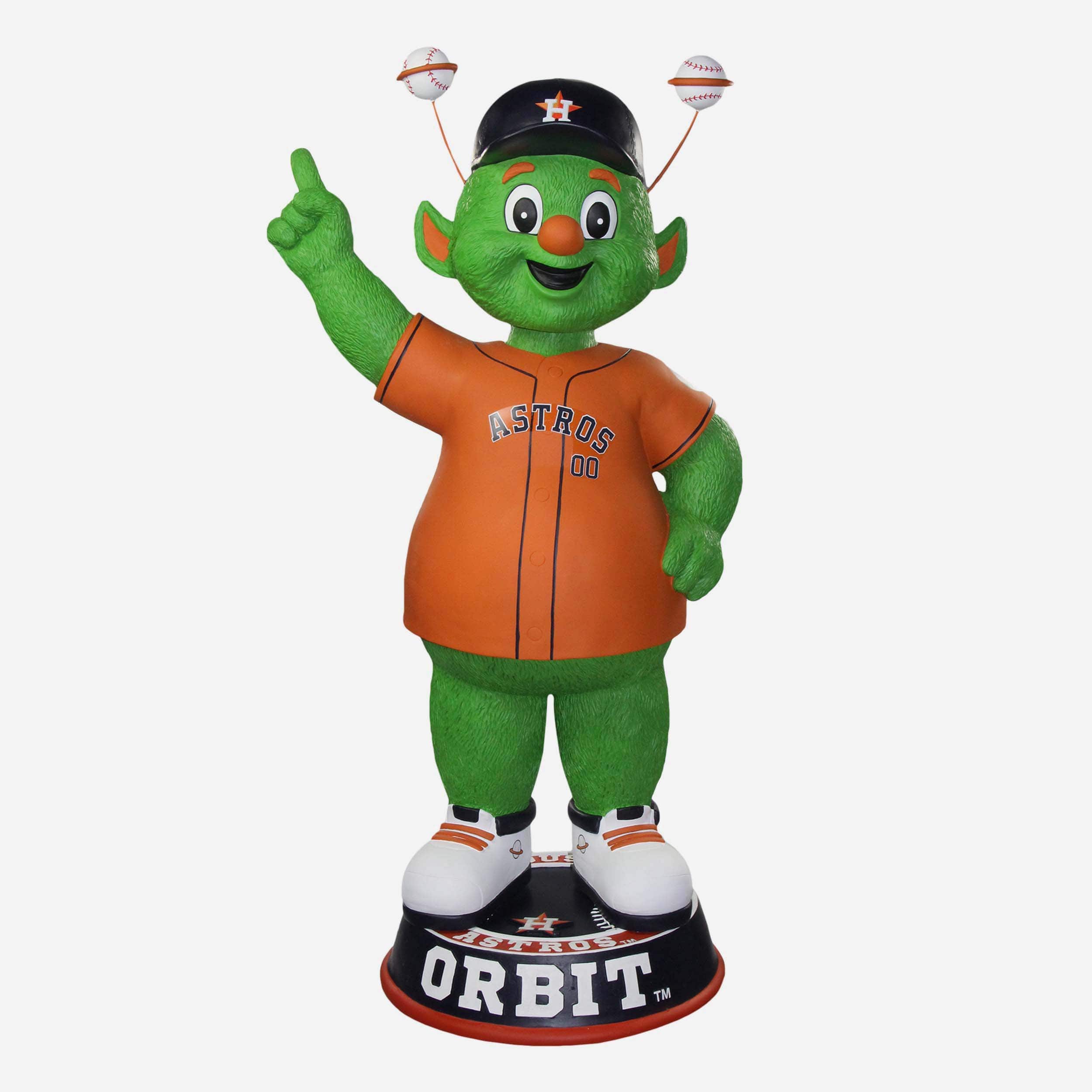 Orbit Houston Astros Orange Jersey 3 Ft Mascot Bobblehead