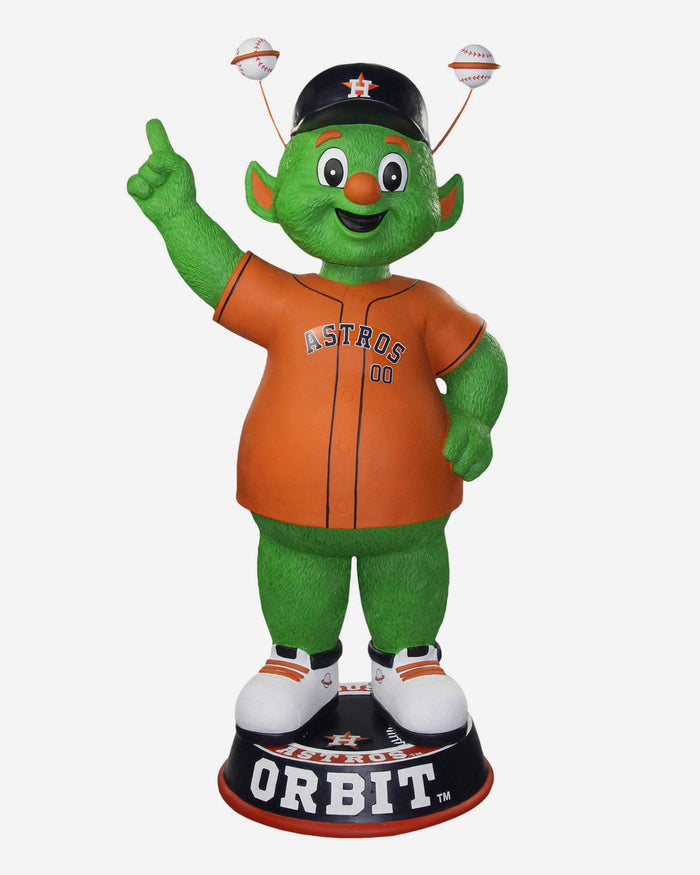 Orbit (Houston Astros) (Orange Jersey 3 Ft Mascot) - Baseball - Player  Bobbles - Foco Action Figure