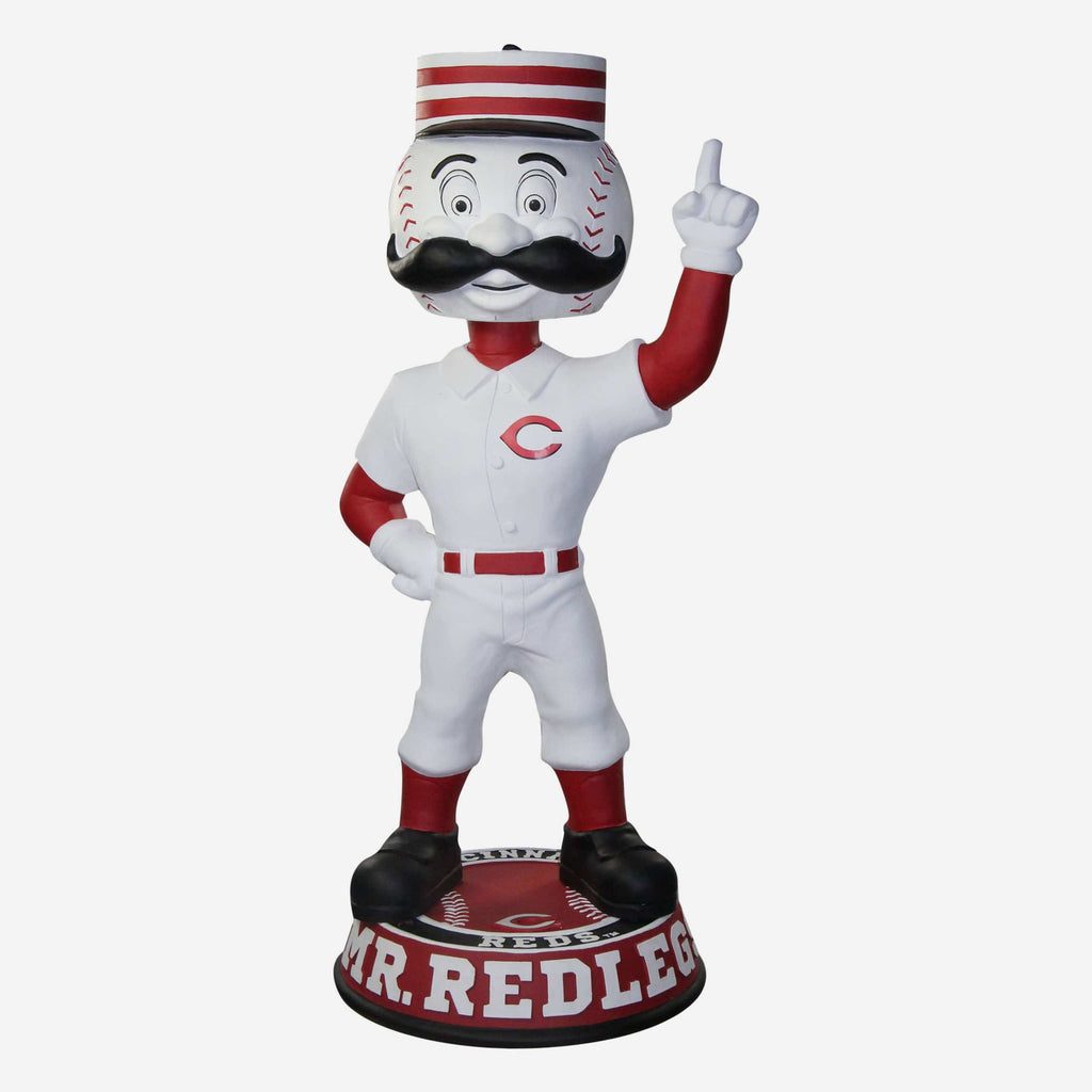 Mr. Redlegs Cincinnati Reds 3 Ft Mascot Bobblehead FOCO - FOCO.com