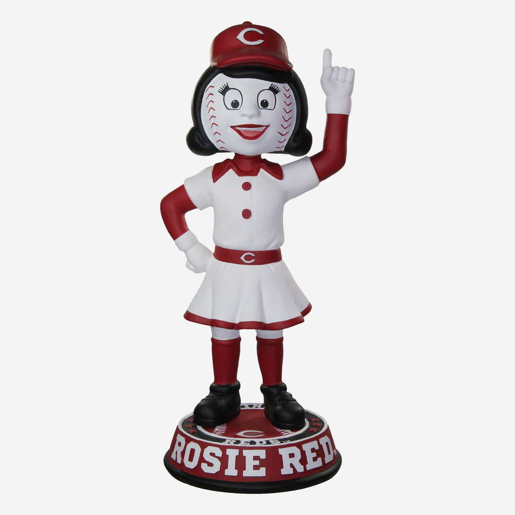 Rosie Red Cincinnati Reds Mascot 3 Ft Bobblehead FOCO - FOCO.com