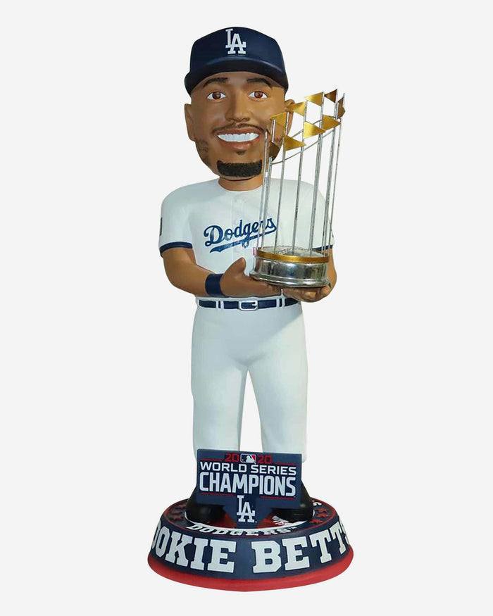 Dodgers Mookie Betts Bobblehead ドジャース Mookie Betts Los Angeles Dodgers 2020 World Series Champions 3 Ft