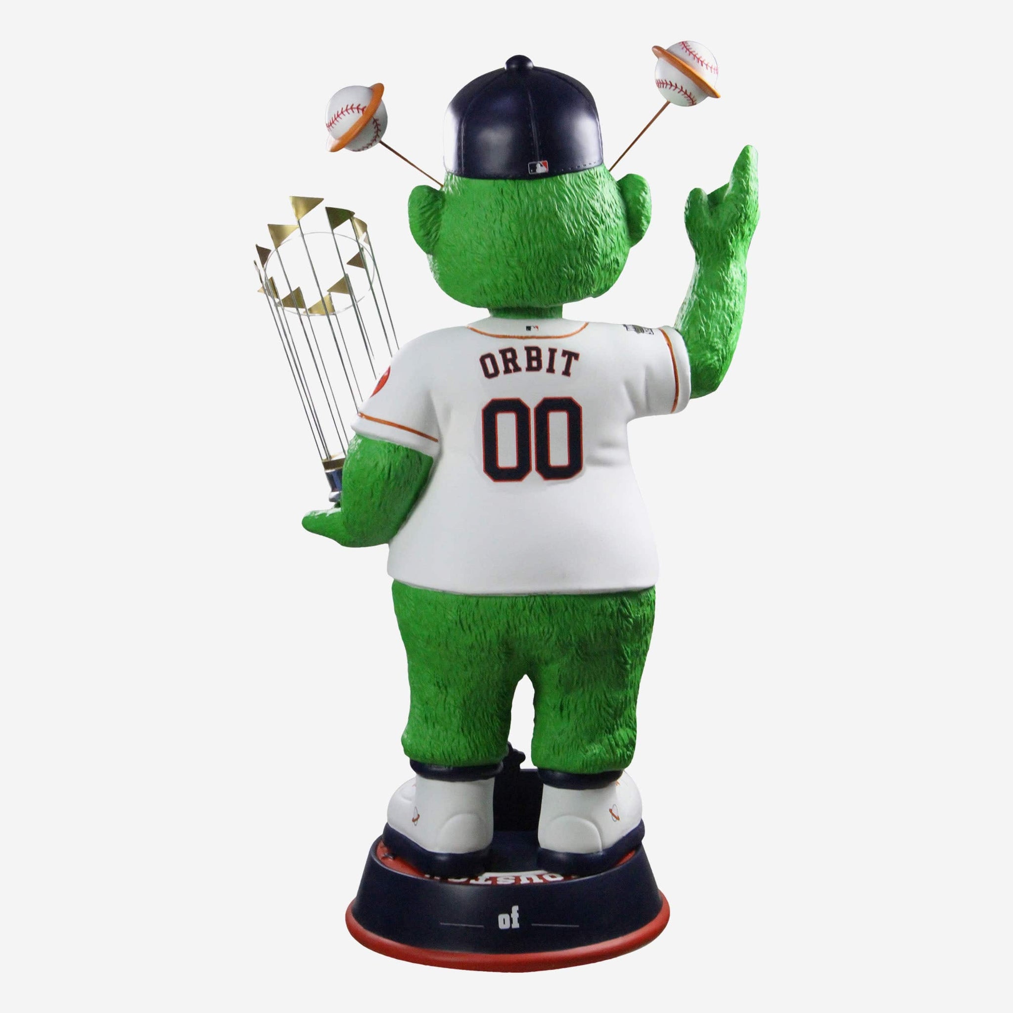 Orbit Mascot Houston Astros Navy Uniform 2022 World Series