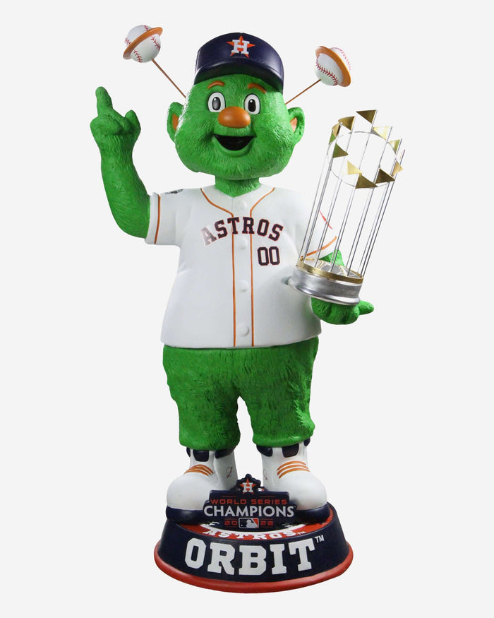 Orbit Houston Astros 2022 World Series Champions 3 Ft Mascot Bobblehead FOCO - FOCO.com
