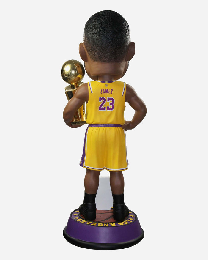 Lebron James Los Angeles Lakers 2020 NBA Champions 3 Ft Bobblehead FOCO - FOCO.com