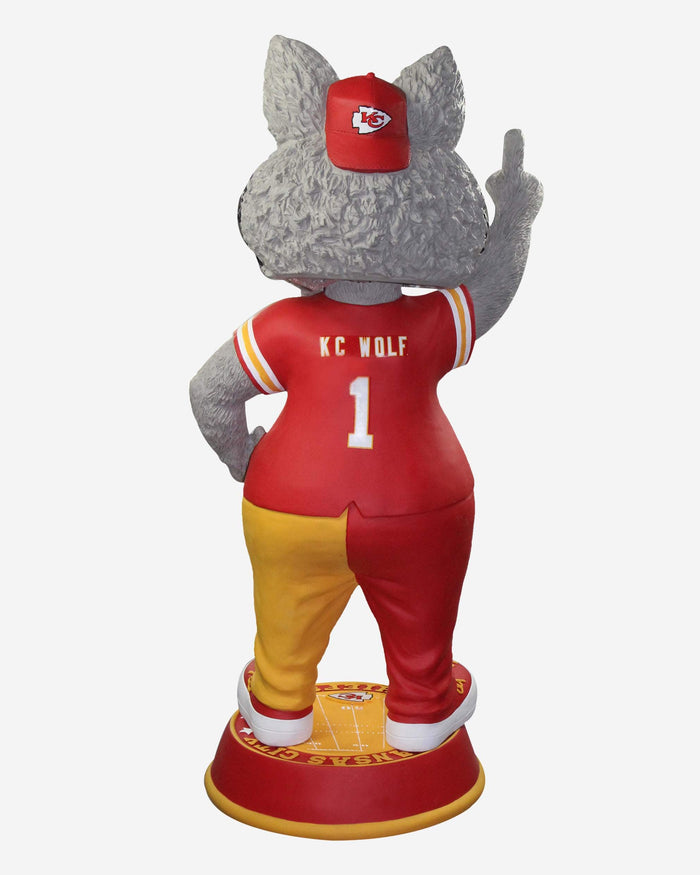KC Chief Kansas City Chiefs Red Jersey 3 Ft Mascot Bobblehead FOCO - FOCO.com