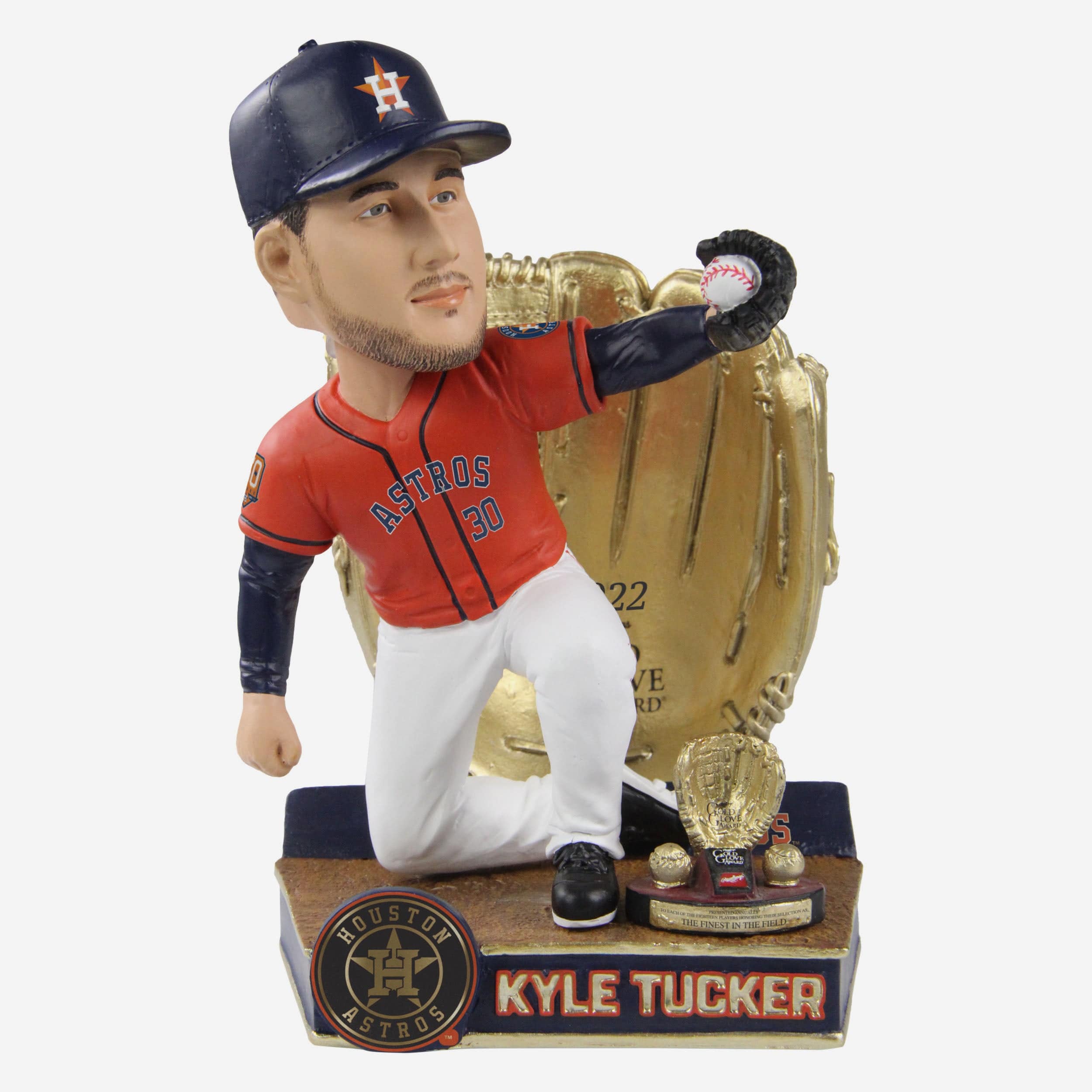 Kyle Tucker Houston Astros 2022 Gold Glove Bobblehead FOCO