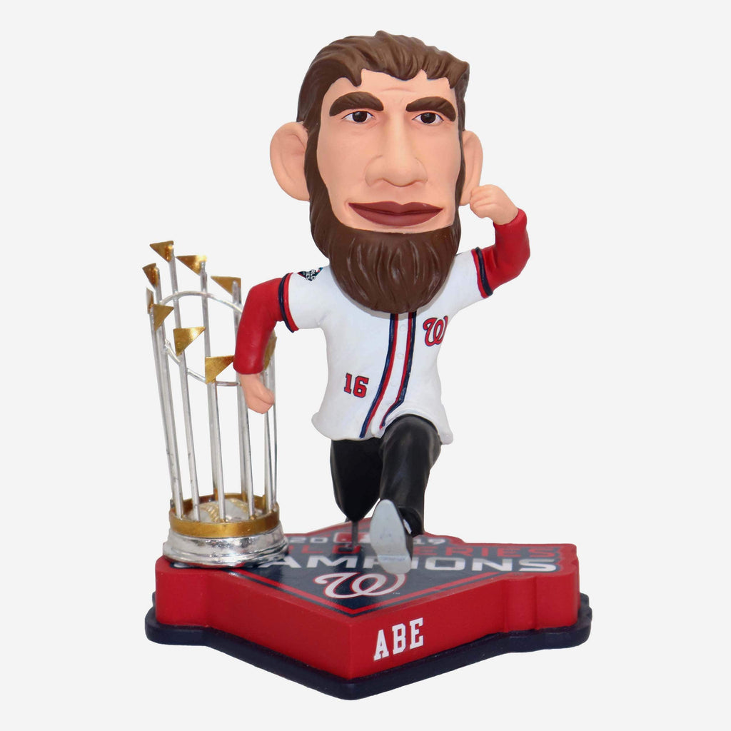 Abraham Lincoln Washington Nationals 2019 World Series Champions Bobblehead FOCO - FOCO.com