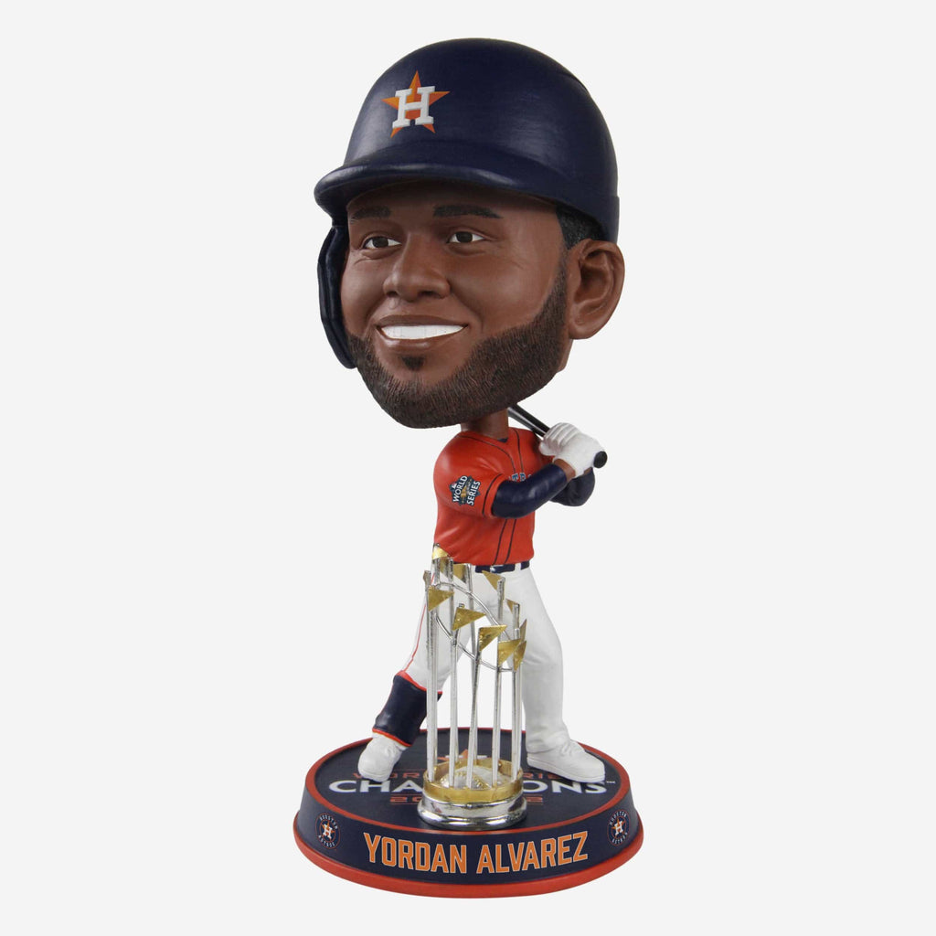 Yordan Alvarez Houston Astros 2022 World Series Champions Orange Jersey Bighead Bobblehead FOCO - FOCO.com