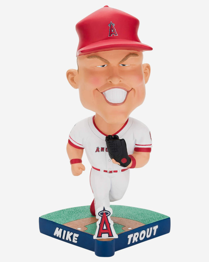 Mike Trout Los Angeles Angels Caricature Bobblehead FOCO - FOCO.com