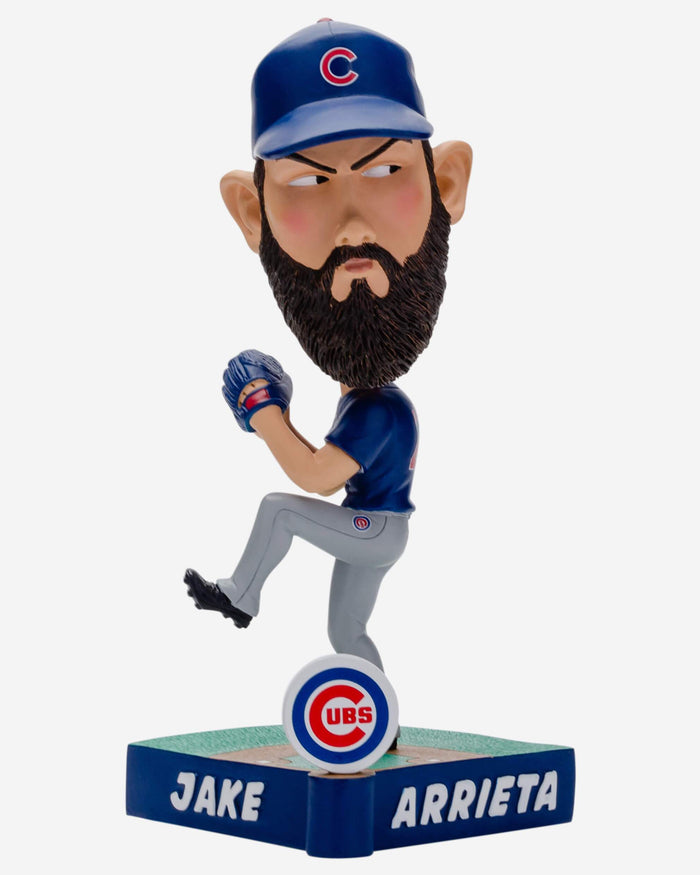 Jake Arrieta Chicago Cubs Caricature Bobblehead FOCO - FOCO.com