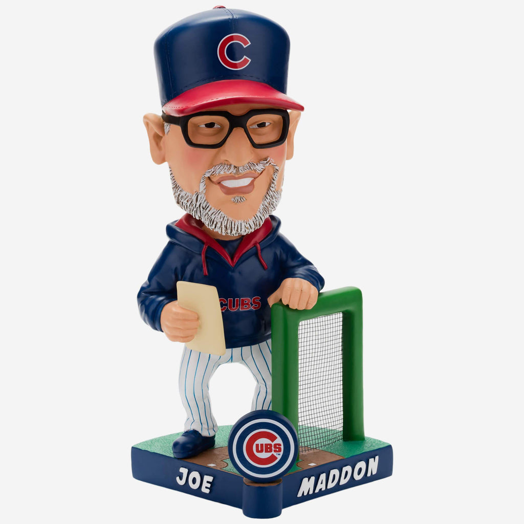 Joe Maddon Chicago Cubs Caricature Bobblehead FOCO - FOCO.com