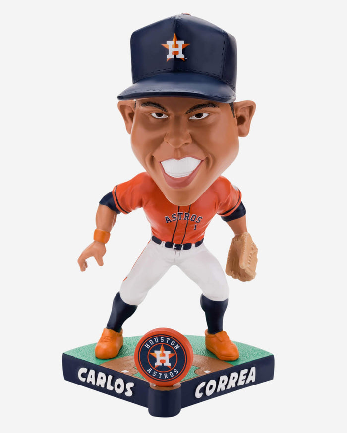 Carlos Correa Houston Astros Caricature Bobblehead FOCO - FOCO.com