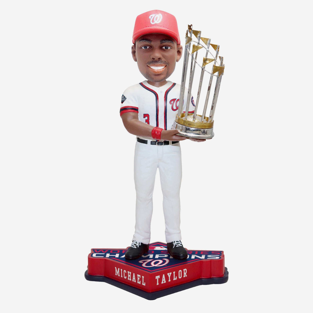 Michael A Taylor Washington Nationals 2019 World Series Champions Bobblehead FOCO - FOCO.com