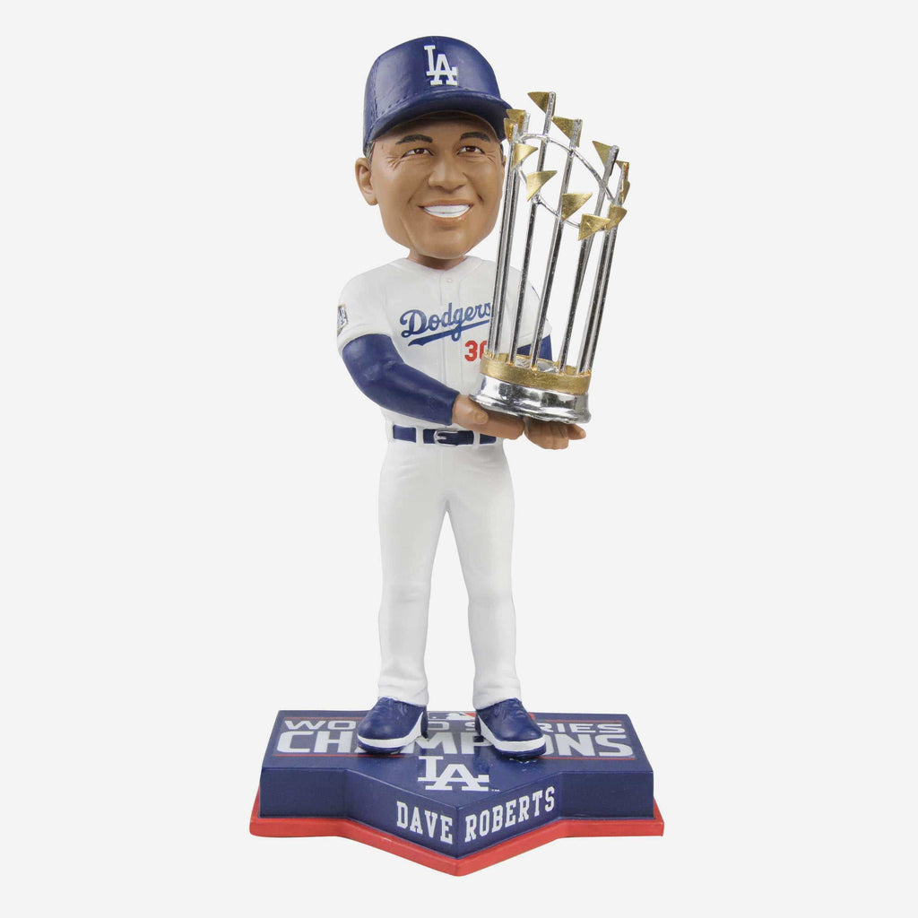 Dave Roberts Los Angeles Dodgers 2020 World Series Champions Bobblehead FOCO - FOCO.com