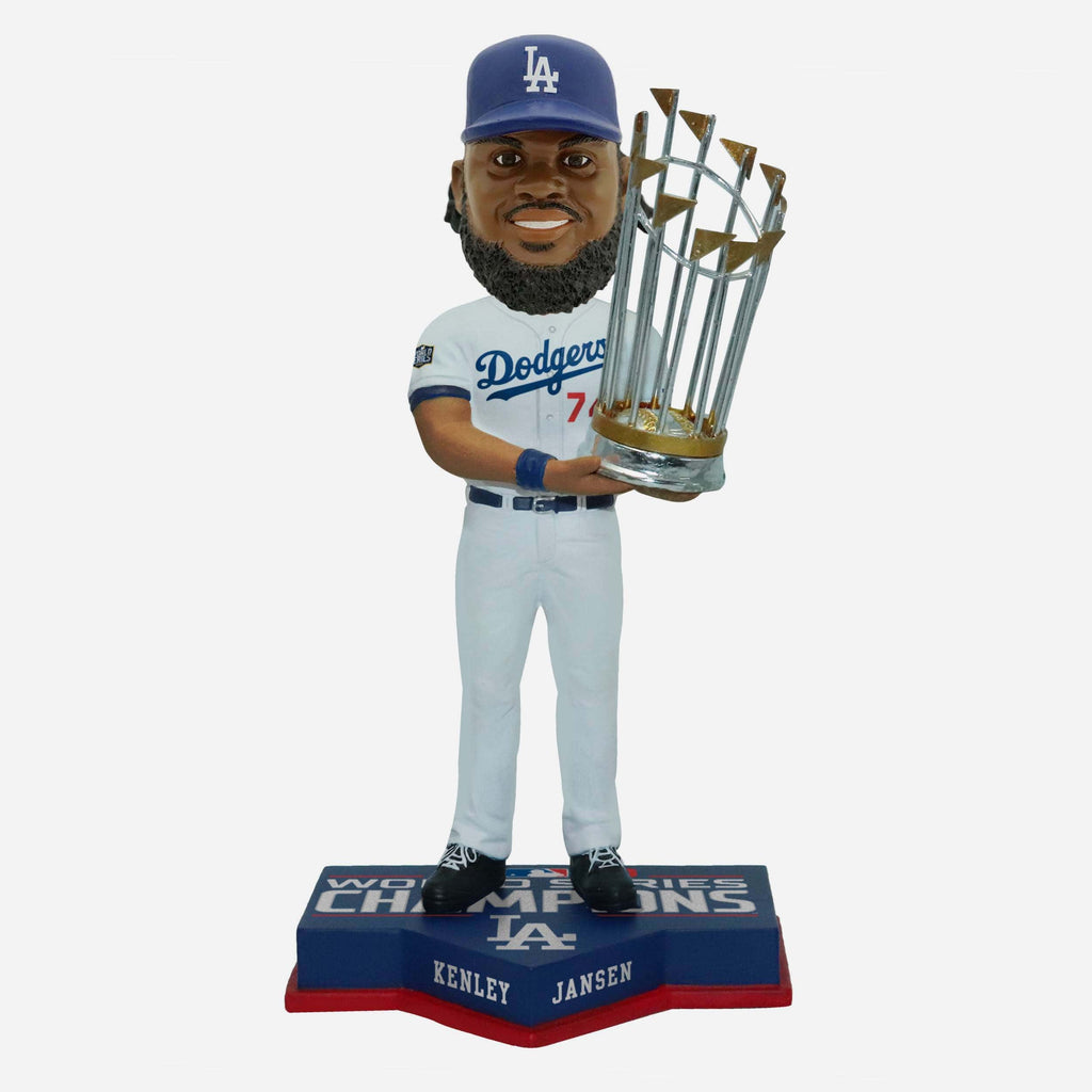 Kenley Jansen Los Angeles Dodgers 2020 World Series Champions Bobblehead FOCO - FOCO.com