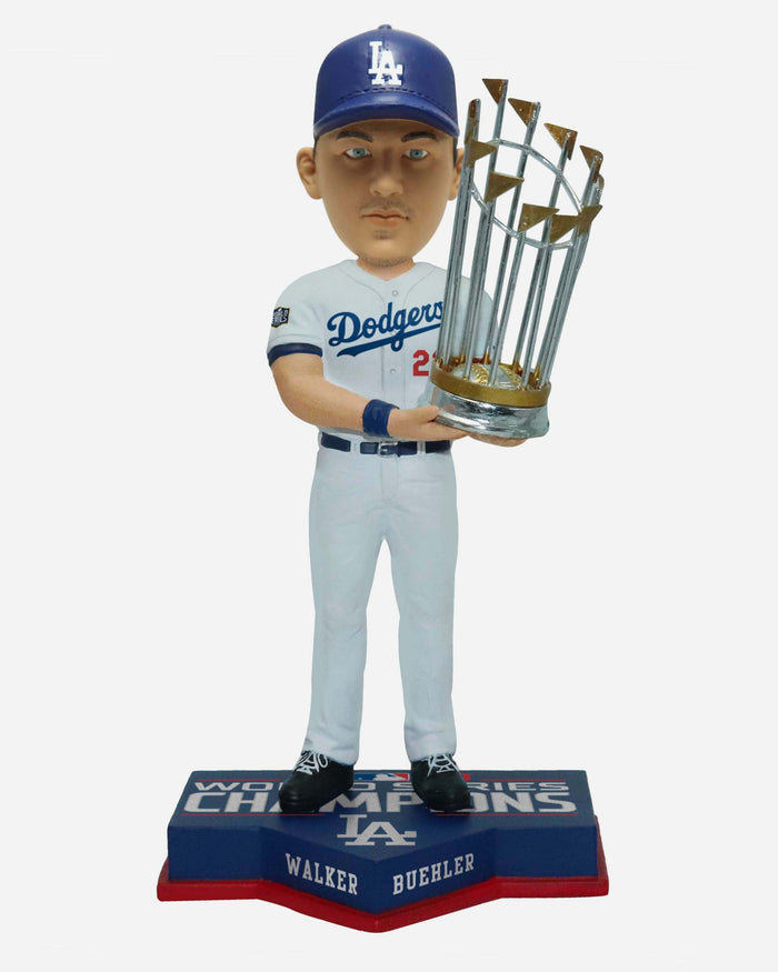 Walker Buehler Los Angeles Dodgers 2020 World Series Champions Bobblehead FOCO - FOCO.com