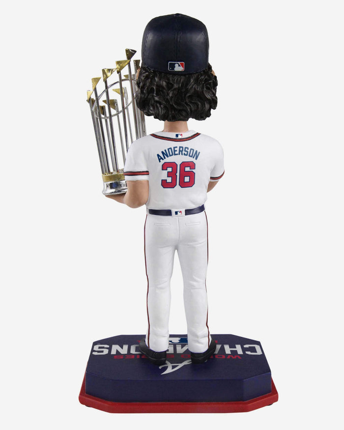 Ian Anderson Atlanta Braves 2021 World Series Champions Bobblehead FOCO - FOCO.com