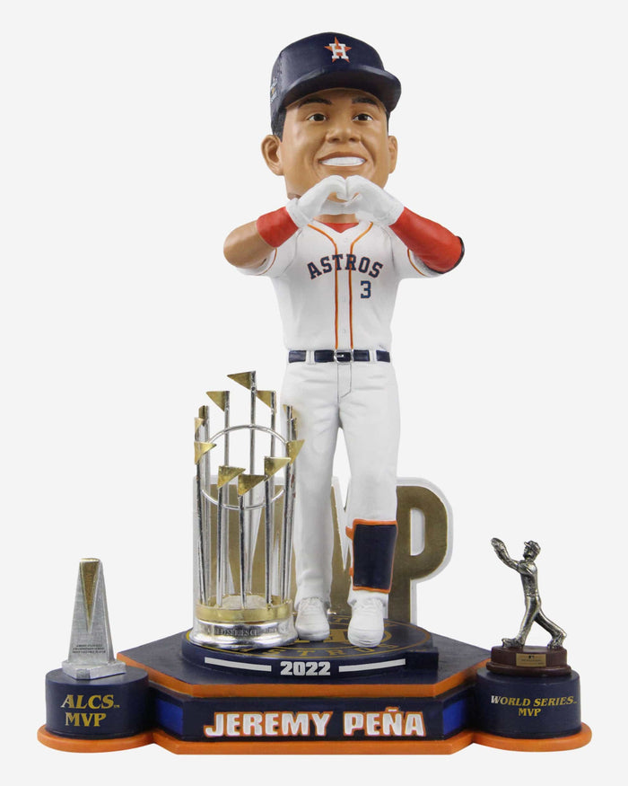 Jeremy Pena Houston Astros Double Postseason MVP Bobblehead FOCO - FOCO.com