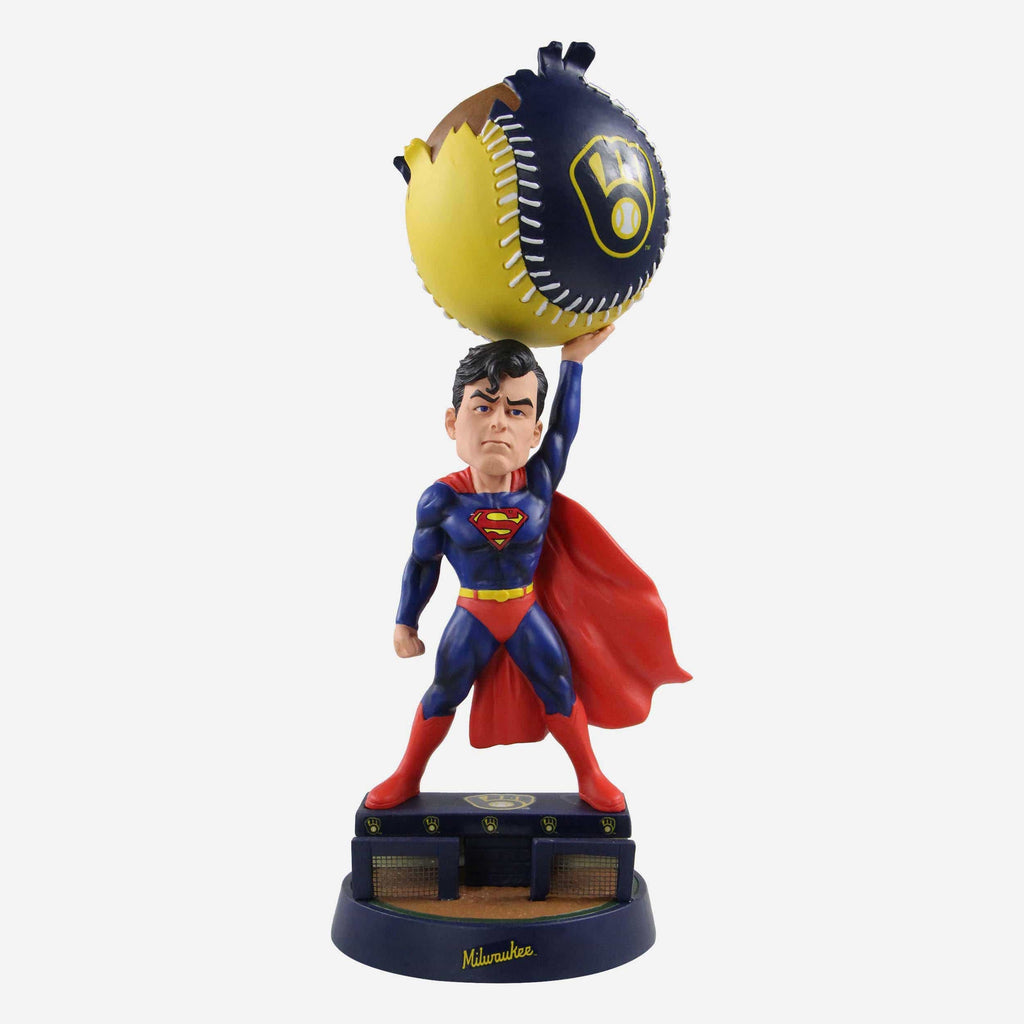 Milwaukee Brewers DC Superman™ Bobblehead FOCO - FOCO.com