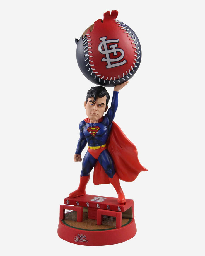St Louis Cardinals DC Superman™ Bobblehead FOCO - FOCO.com