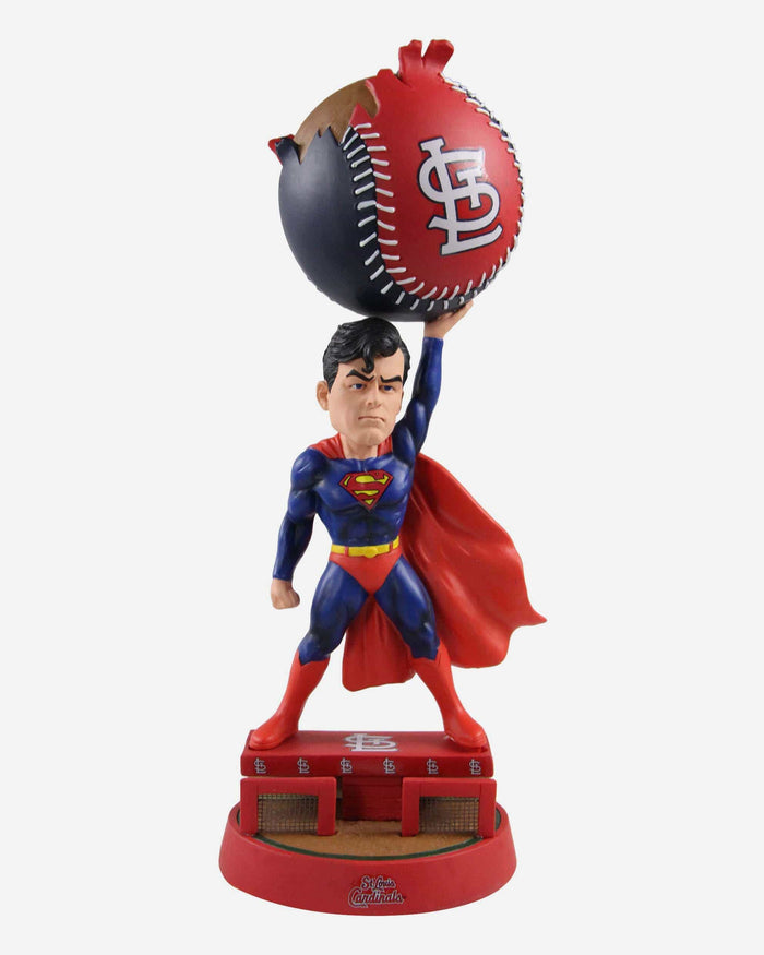 St Louis Cardinals DC Superman™ Bobblehead FOCO - FOCO.com