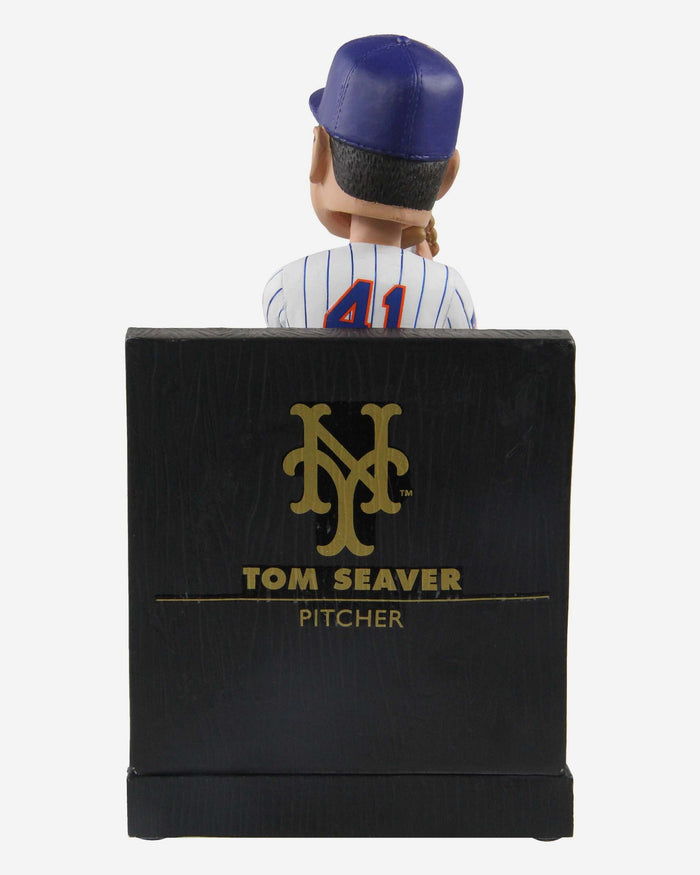 Tom Seaver New York Mets Framed Showcase Bobblehead FOCO - FOCO.com