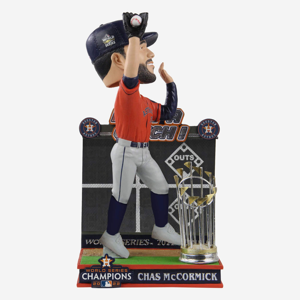 Chas McCormick Houston Astros 2022 World Series Champions Moment Bobblehead FOCO - FOCO.com