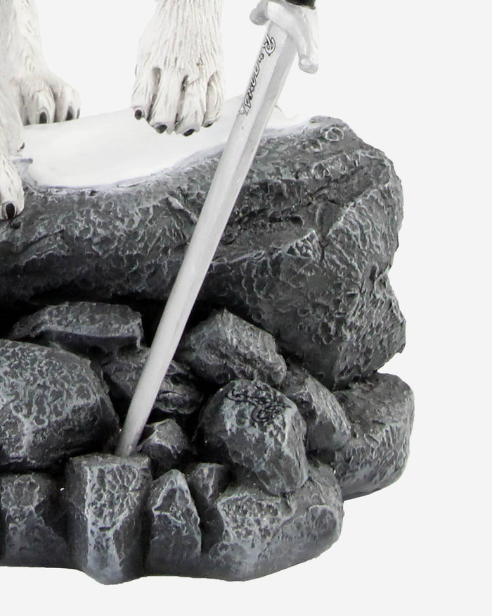 Game of Thrones™ Atlanta Braves Direwolf Bobblehead FOCO - FOCO.com