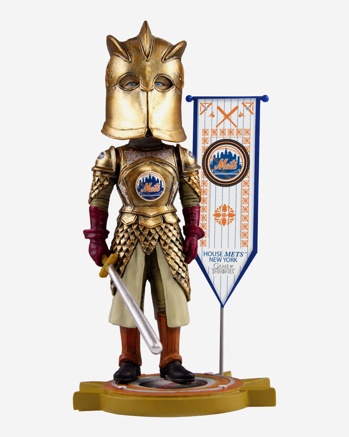 Game of Thrones™ New York Mets Kingsguard Bobblehead FOCO - FOCO.com