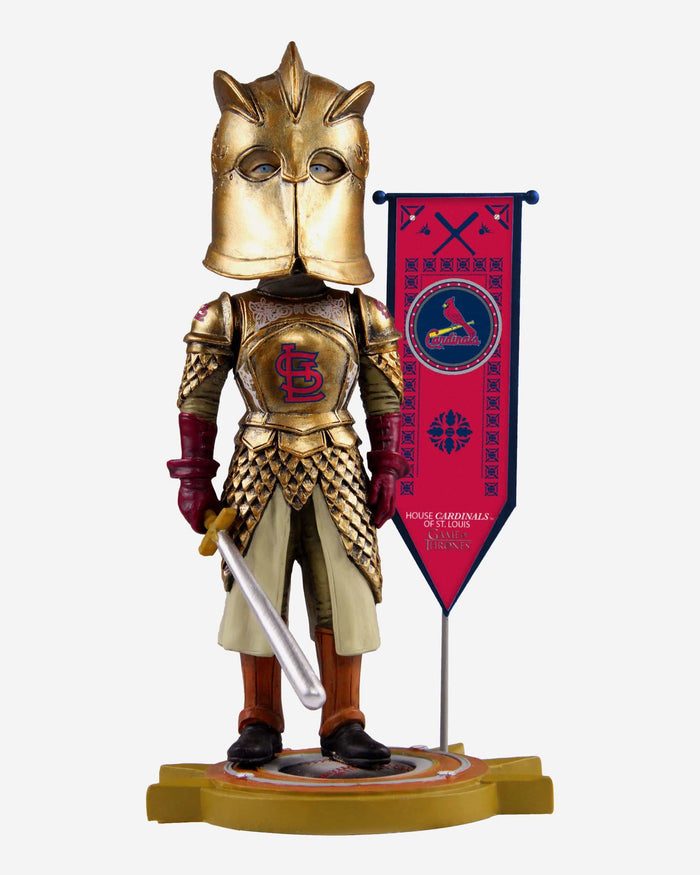 Game of Thrones™ St Louis Cardinals Kingsguard Bobblehead FOCO - FOCO.com