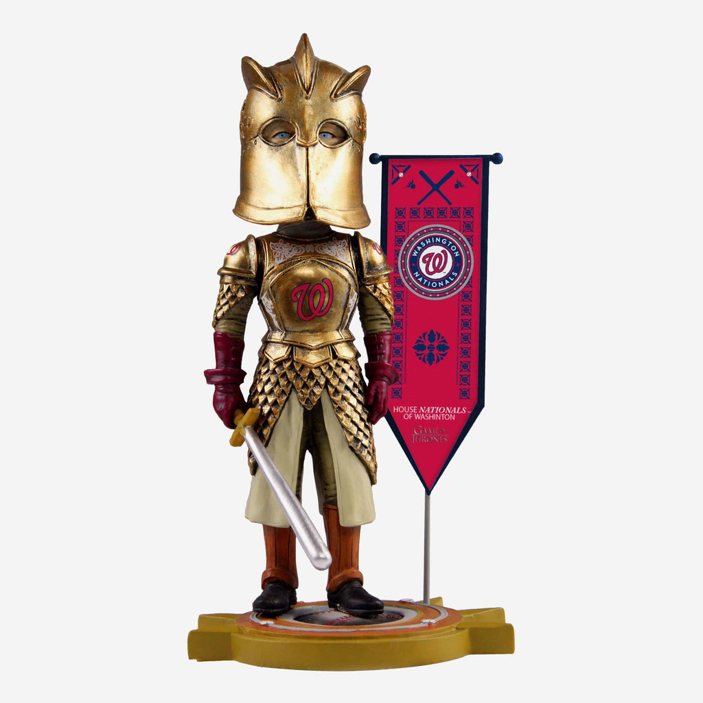 Game of Thrones™ Washington Nationals Kingsguard Bobblehead FOCO - FOCO.com
