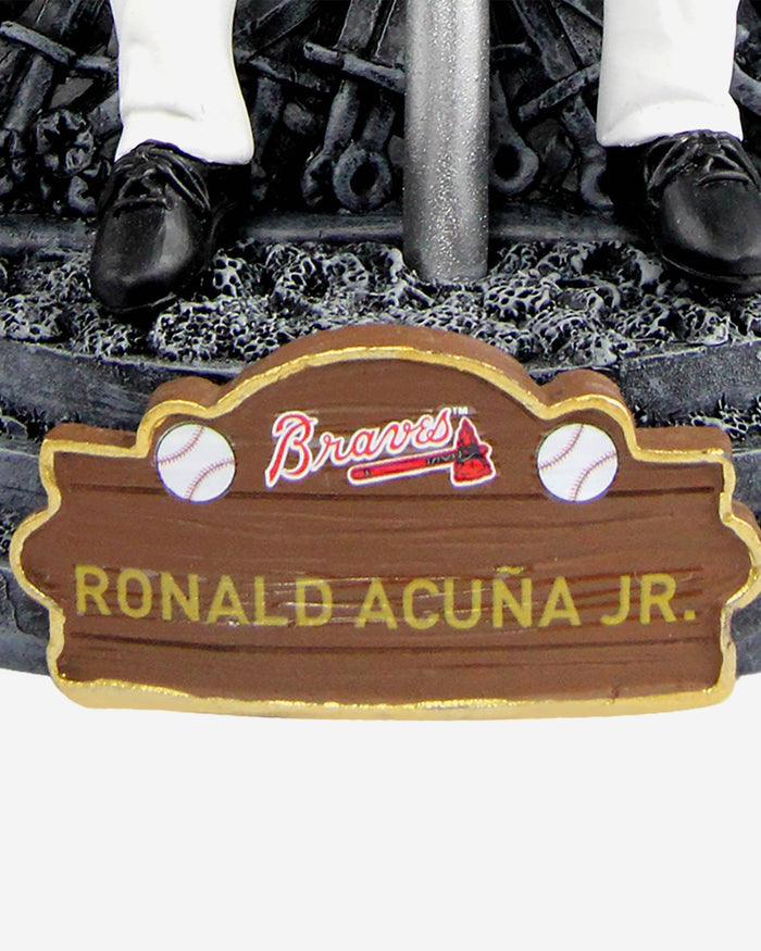 Game of Thrones™ Atlanta Braves Ronald Acuna Jr Iron Throne Bobblehead FOCO - FOCO.com
