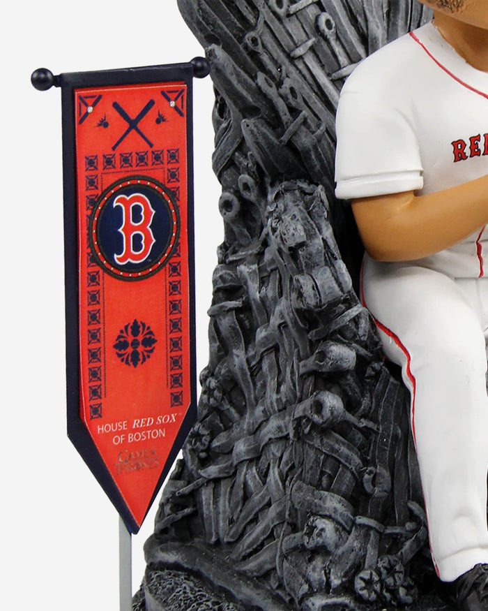 Game of Thrones™ Boston Red Sox Mookie Betts Iron Throne Bobblehead FOCO - FOCO.com